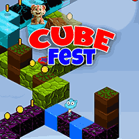 Cube Fest Game Logo